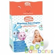 Порошок для стирки детского белья, МАЛЫШАРИКИ 3,8 кг Заботливая мама в кор.3шт | фото №0