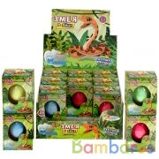 Игрушка яйцо "растущая змея" цвет в ассорт. в кор. в дисплее ТМ "ИГРАЕМ ВМЕСТЕ" уп-12шт в кор.24уп | фото №0