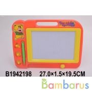 Доска для рисования, ручка, 3 печати, цвет в ассорт. в пак. в кор.4*36шт | фото №0