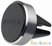 Автомобильный держатель Satechi Aluminum Vent Magnet Mount для смартфонов (Серебряный) | фото №0