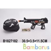 Набор оружия (какска + автомат-трещетка) в сетке в кор.2*48шт | фото №0