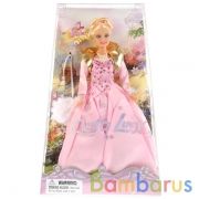 Кукла-принцесса с сумкой, в ассорт. в пласт. кор. 33*21*6см в кор.24шт | фото №0