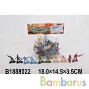 Набор солдатиков в пак. в кор.4*144шт | фото №0