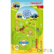 Настольная игра пинбол Синий ТРАКТОР блист.17*19*2см ИГРАЕМ ВМЕСТЕ в кор.2*96шт | фото №0