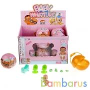 ПУПС С АКСЕСС., В АССОРТ. LM2532 В ШАРЕ В ДИСПЛЕЕ 30*19,5*19,5СМ УП-12ШТ в кор.2*12уп | фото №0