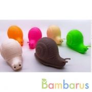 Игрушка жмяка "улитка" с мукой 6 цветов, в дисплее ИГРАЕМ ВМЕСТЕ уп-12шт в кор.12уп | фото №0