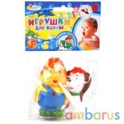 НАБОР ДЛЯ КУПАНИЯ "ИГРАЕМ ВМЕСТЕ" (КАРЛСОН + ЩЕНОК) В ПАК. (РУСС. УП.) в кор.8*12шт | фото №0