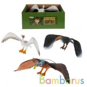 ПТИЦА "ИГРАЕМ ВМЕСТЕ" 27,5-37,5СМ, ПИЩАЛКА, В АССОРТ., С ХЭНТЭГОМ В ДИСПЛЕЕ УП-8ШТ в кор.12уп | фото №0