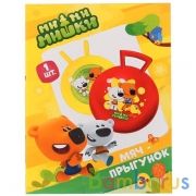 Мяч "МИМИМИШКИ" 55 см с рожками, в ассорт., в кор. "ИГРАЕМ ВМЕСТЕ"  в кор.24шт | фото №0