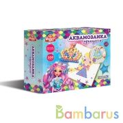 Набор д/детского тв-ва аквамозаика 300 бусин, принцесса МУЛЬТИ АРТ в кор.48шт | фото №0