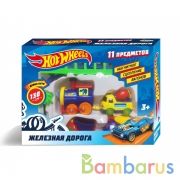 Железная дорога мультяшная ХОТ ВИЛС длина пути 130, кор.28*21*5,4см ИГРАЕМ ВМЕСТЕ в кор.2*15шт | фото №0