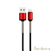 Дата-кабель Joyroom S-M323 Explorer Series Data Cable, 1.2meter(Micro) (Красный) | фото №0