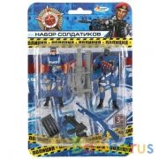 НАБОР СОЛДАТИКОВ С ОРУЖИЕМ ПОЛИЦИЯ НА БЛИСТЕРЕ (РУСС. УП.) "ИГРАЕМ ВМЕСТЕ" в кор.2*80шт | фото №0