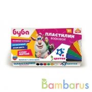 Пластилин восковой БУБА 6 цв (90 г) MultiArt в кор.30шт | фото №0