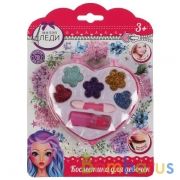 Косметика ДЛЯ ДЕВОЧЕК тени для век, помада, блистер МИЛАЯ ЛЕДИ в кор.2*180шт | фото №0