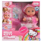 ПУПС "КАРАПУЗ" HELLO KITTY 20СМ, 3 ФУНКЦ, ПЬЕТ И ПИСАЕТ, ЗАКРЫВ. ГЛАЗКИ, В АССОРТ. В КОР. в кор.24шт | фото №0
