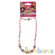 Акс-ры д/девочек СКАЗОЧНЫЙ ПАТРУЛЬ бижутерия (браслет+бусы) звездочки МИЛАЯ ЛЕДИ уп-10шт в кор.100уп | фото №0