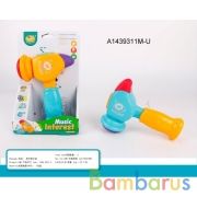 Молоточек муз., цвет в ассорт. 855-72D в кор. в кор.2*60шт | фото №0