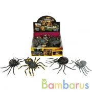 Игрушка пластизоль паук-тянучка в ассорт. в дисплее "ИГРАЕМ ВМЕСТЕ"  уп-12шт в кор.2*18уп | фото №0