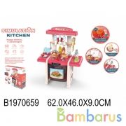 Набор игровой кухня на бат. свет+звук, с аксесс., в ассорт. MJL-714 в кор. в кор.2*6шт | фото №0