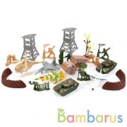 НАБОР СОЛДАТИКОВ "ИГРАЕМ ВМЕСТЕ" С ВОЕННОЙ ТЕХНИКОЙ И АКСЕСС. В ПАК. (РУСС. УП.) в кор.2*42шт | фото №0