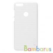 Чехол бампер NILLKIN Super Frosted Shield для Huawei Honor 7C Pro (White) | фото №0