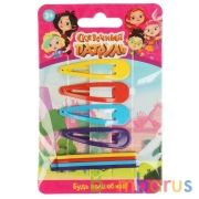 Аксессуары д/девочек СКАЗОЧНЫЙ ПАТРУЛЬ 8 заколок на карт. в пак. МИЛАЯ ЛЕДИ уп-10шт в кор.50уп | фото №0