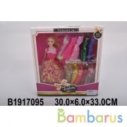 Кукла 29см с набором одежды, в ассорт. LY208-7 в кор. в кор.2*36шт | фото №0