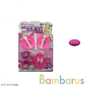 Набор посуды пластик 3024-2 на карт. в кор.2*72шт | фото №0