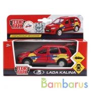 МАШИНА "ТЕХНОПАРК" МЕТАЛЛ. ИНЕРЦ. LADA KALINA СПОРТ 12СМ, ОТКРЫВ. ДВЕРИ В КОР. в кор.2*24шт | фото №0