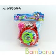 Набор музык инструментов (барабан, маракасы, бубен) 5098-2 в пак. в кор.2*30шт | фото №0