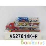 Трейлер инерц. с машинками в пласт. в кор.2*60шт | фото №0