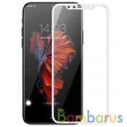 Стекло защитное 2d для iPhone X White | фото №0