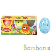 Набор шарикового крупнозерн. не застыв. пластилина MultiArt 3 цв., глаза, яйца в кор. в кор.4*24шт | фото №0