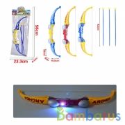 Набор оружия (лук+аксесс.) со светом, в ассорт. AY665-9 в пак. в кор.2*36шт | фото №0