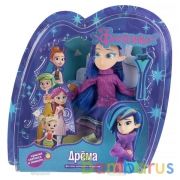 Кукла 31см ФЕЕРИНКИ Дрема,  руки и ноги сгиб, крылья свет. в тем, блистер КАРАПУЗ в кор.12шт | фото №0