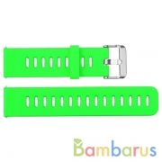 Сменный браслет 20мм (Amazfit GTR 42mm, Bip, Haylou LS01, LS02) однотонный (Зеленый) | фото №0