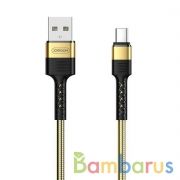 Дата-кабель Joyroom S-M363 King Kong type-c Data Cable 1.2M (Золотой) | фото №0
