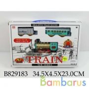 Железная дорога на бат. свет+звук, длина полотна 190см 68 в кор. в кор.2*30шт | фото №0