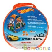 Палатка детская игровая ХОТ ВИЛС 81х90х81см, в сумке Играем вместе в кор.24шт | фото №0