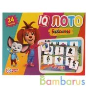 IQ-лото. Барбоскины. Игрушки. Коробка 138х189х32 мм, 24 пластиковые фишки Умные игры в кор.24шт | фото №0