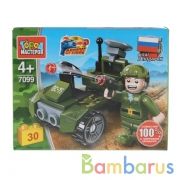 Конструктор боевая машина, 30 дет. Город мастеров в кор.2*120шт | фото №0