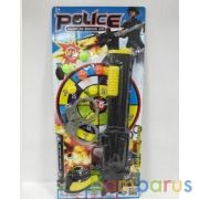 Набор полиция ружье+шары+аксесс. на карт. в кор.2*96шт | фото №0