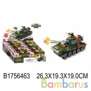 Конструктор пласт. военная техника, в ассорт. в кор. в дисплее уп-8шт в кор.16уп | фото №0