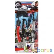 Набор оружия военный на блистере (русс. уп.) 28,5*57*3см Играем вместе в кор.2*30шт | фото №0