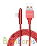 Дата-кабель Joyroom S-M98K Bullet Shape series 3A fast charge type-c cable 1.2M (Красный) | фото №0
