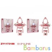 Набор игровой туалетный столик на бат. свет+звук, с аксесс. 1179-3 в кор. в кор.12шт | фото №0