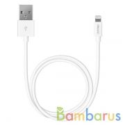 Дата-кабель USB - Lightning, MFI, 1.2м, белый, Deppa | фото №0