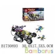 Конструктор пласт. машина, с фигурками и аксесс., 203дет. в кор. в кор.48шт (Р) | фото №0