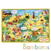 Настольная игра-ходилка Приключение котенка. в блистере малого формата. Умные игры в кор.50шт | фото №0